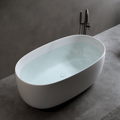 47'' Independent Solid Surface Resin Stone Bathtub