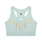 Loki & Ivy Women’s Cropped Zip Yoga Sports Bra