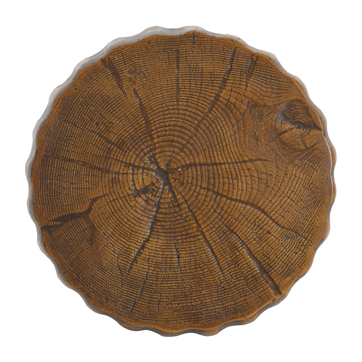 MGO Outdoor Indoor Side Table - Tree Stump Style