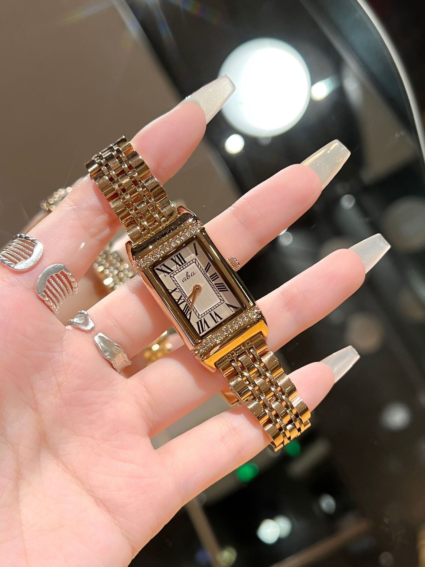 Personalized Waterproof Steel-band Watch