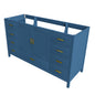 60" Bathroom Vanity Base Cabinet with 2 Soft-Close Double Doors