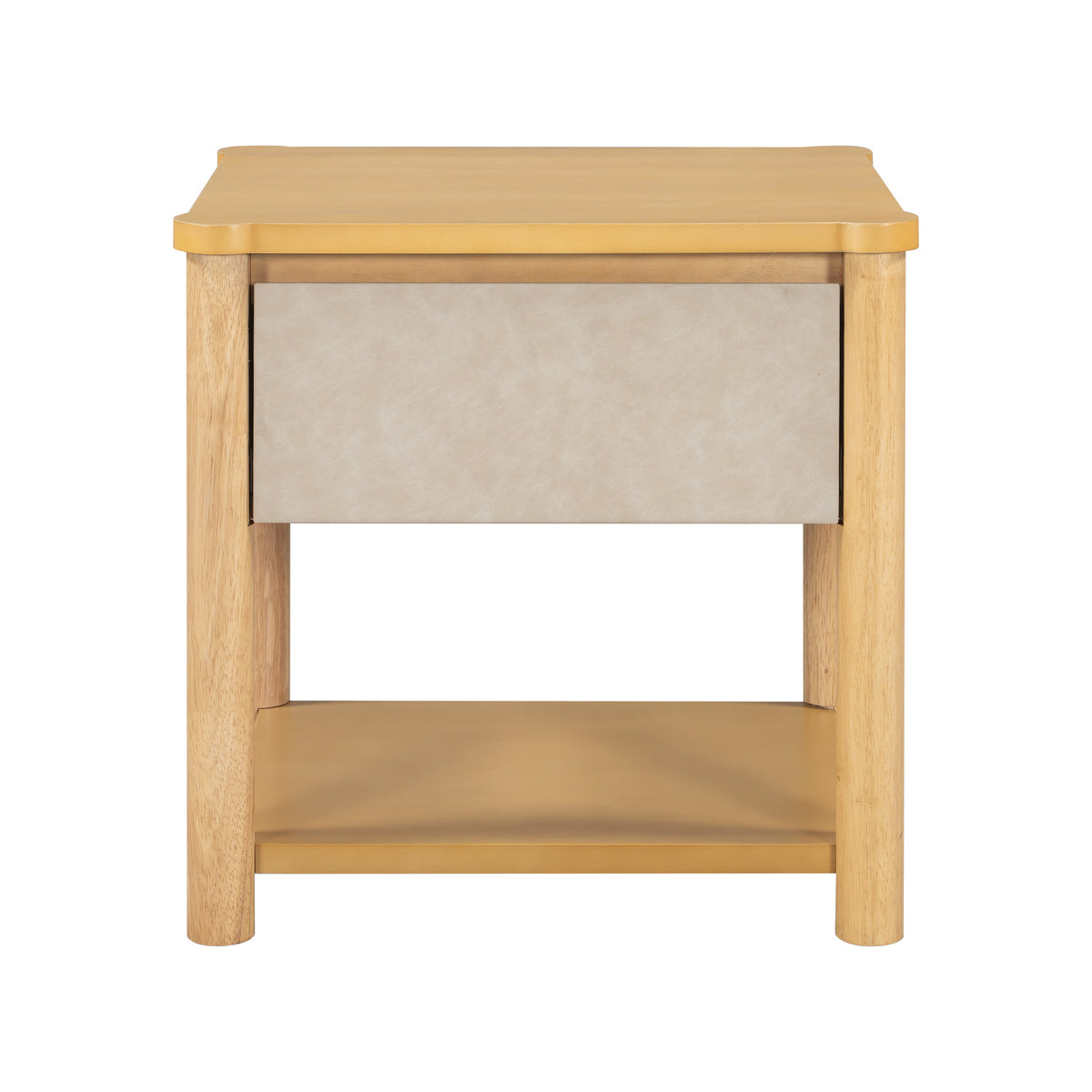 Wood Nightstand Set of 2