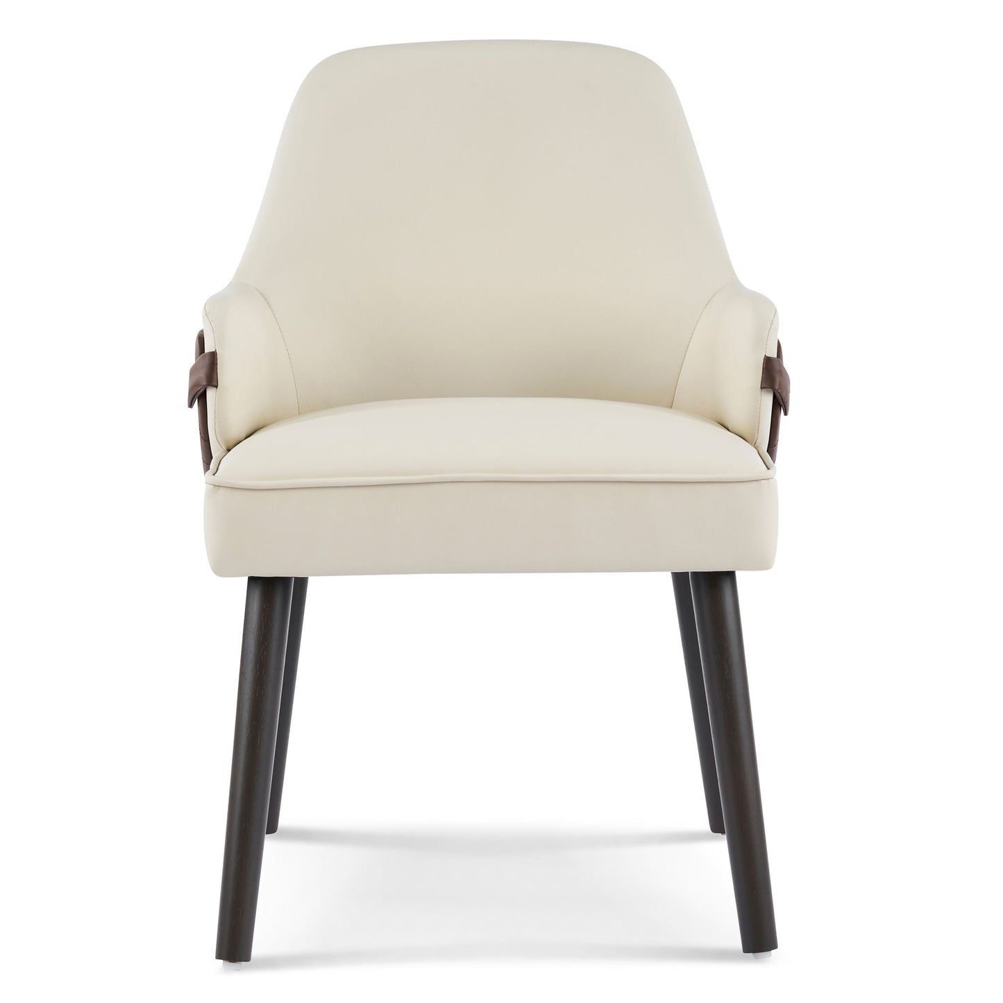 Indoor Dining Chair (Set of 2) - Beige / Brown