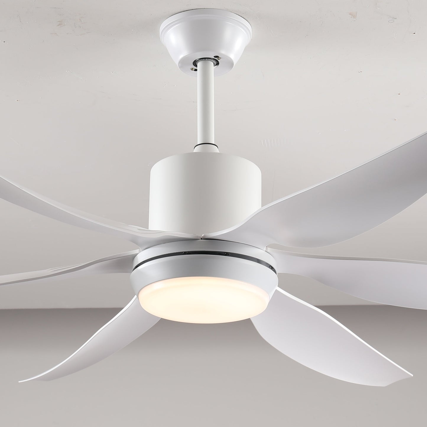 6 PCS ABS Blades 56" Ceiling Fan With Light Kit