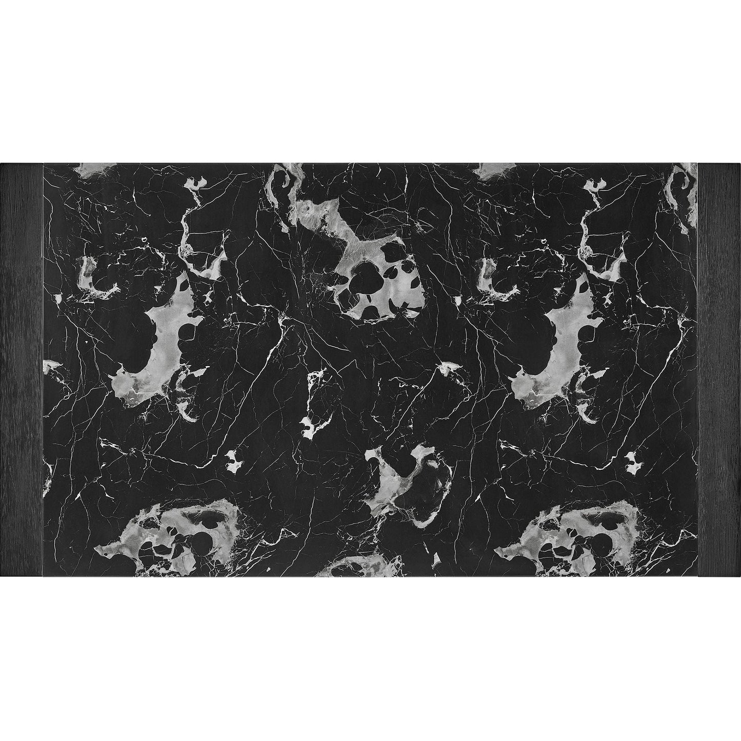 Dining Table And 4 Padded Chairs - Black