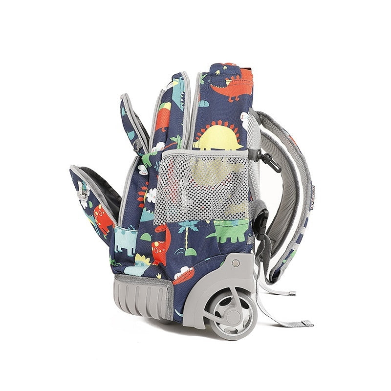 Children's Trolley Schoolbag Student Korean Style Backpack