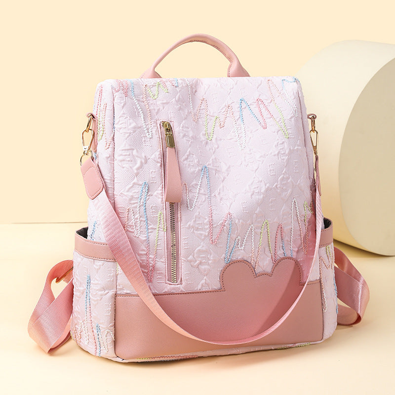 Women's Lightweight And Fashionable Multifunctional Backpack