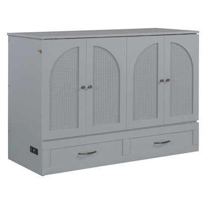 Murphy Bed With Large Drawers