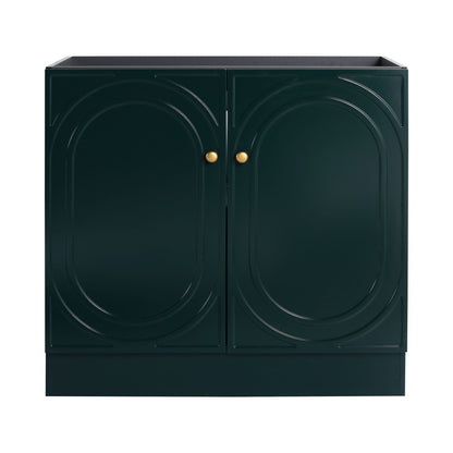 Modern Freestanding Bathroom Vanity With Soft Close Cabinet Doors