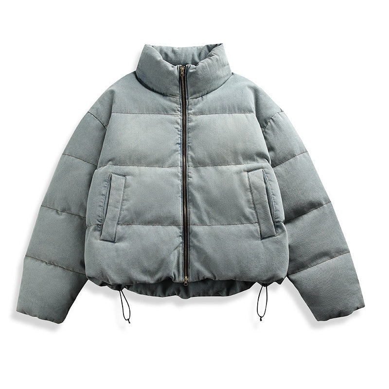 Mens Loose-Fit Padded Down Jacket Outerwear
