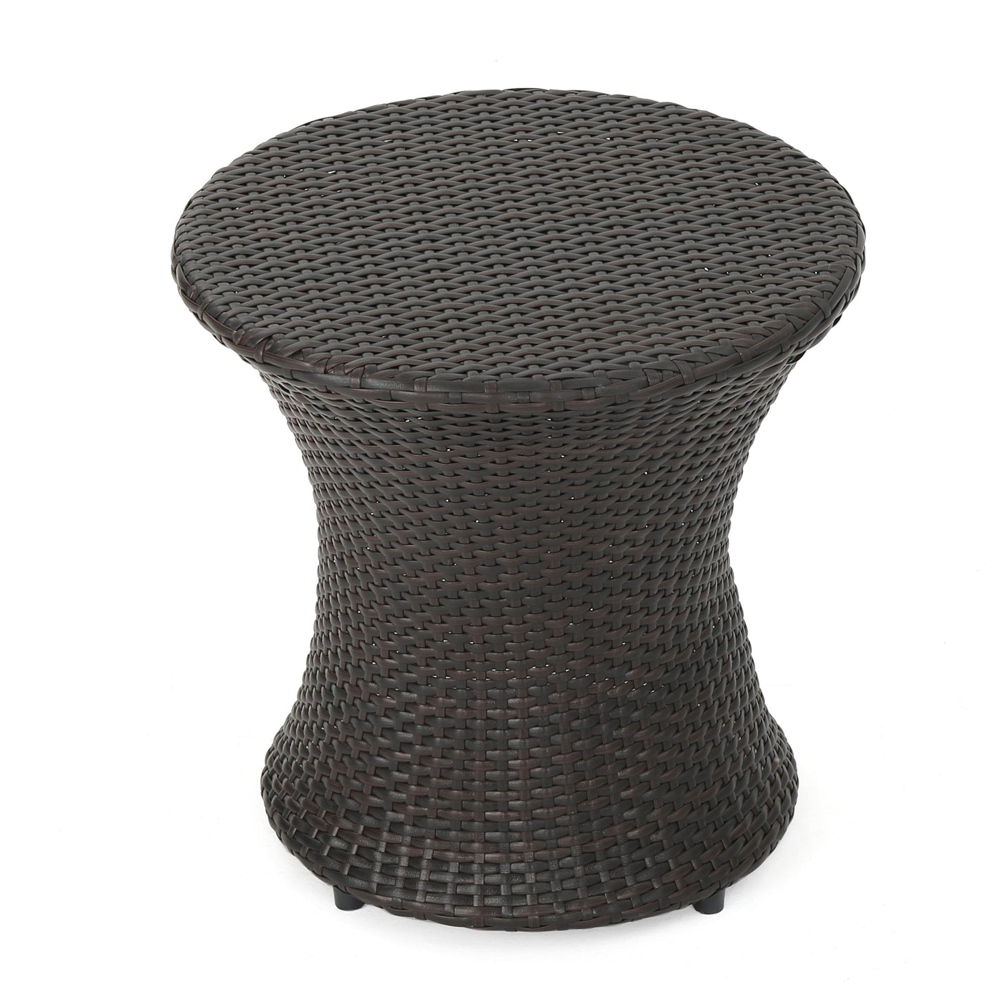 19" Kono Hourglass Table (No Glass Top) End Table