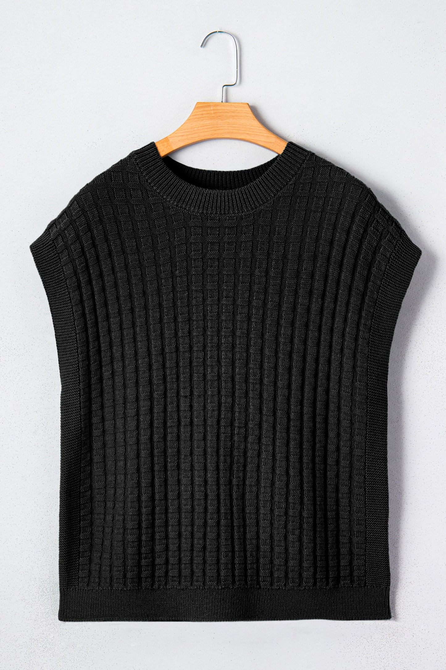 Marina Textured Short Sleeve Sweater