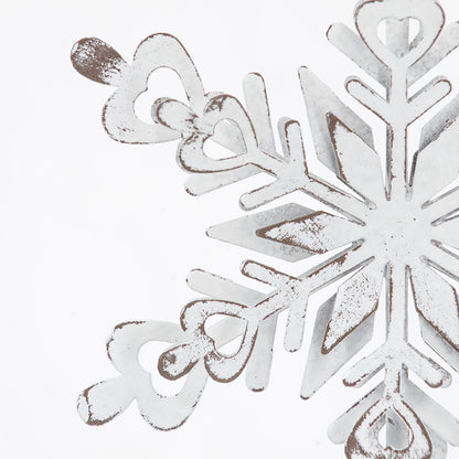 Iron Snowflake Hanger - Set of 6