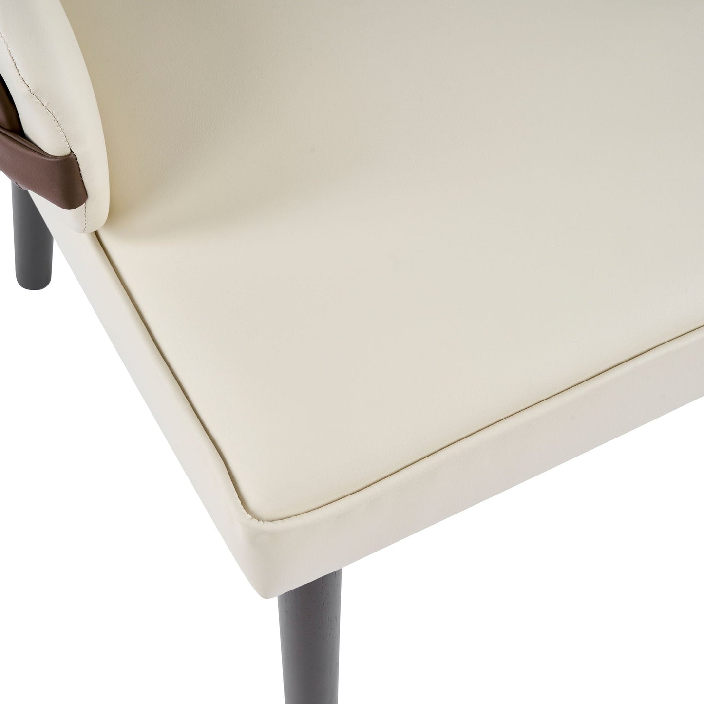 Indoor Dining Chair (Set of 2) - Beige / Brown