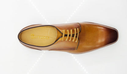 Carrucci Derby Calfskin - Cognac