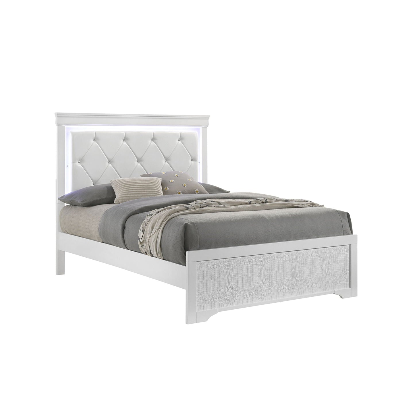 Blaze - Bed With LED Headboard