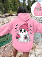 Halloween Graphic Long Sleeve Hoodie