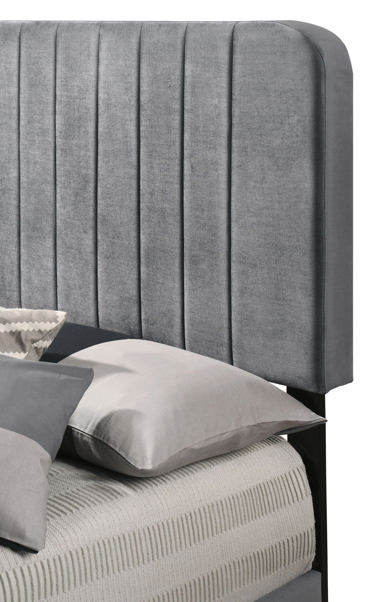 Channel Tufted Bed
