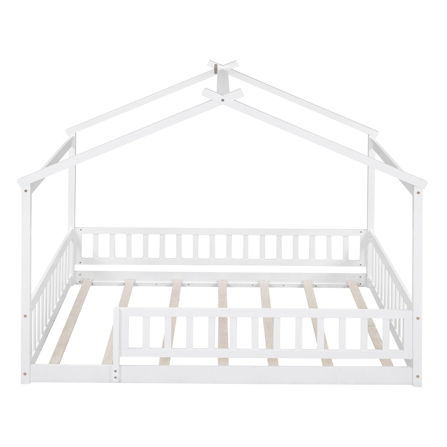 Bed House Bed Frame With Fence