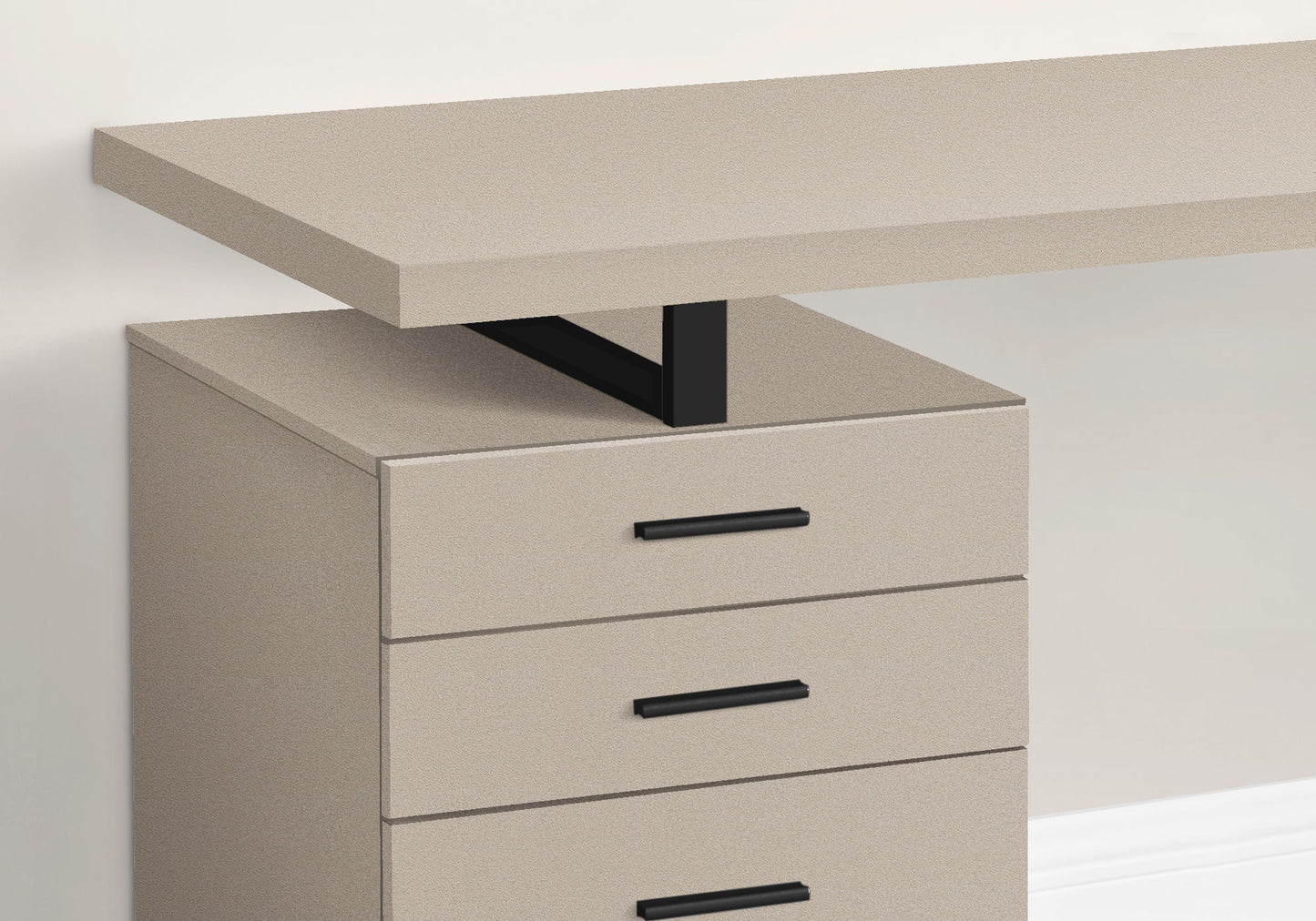Computer Desk For Home Office, Left or Right Setup with Storage Drawers