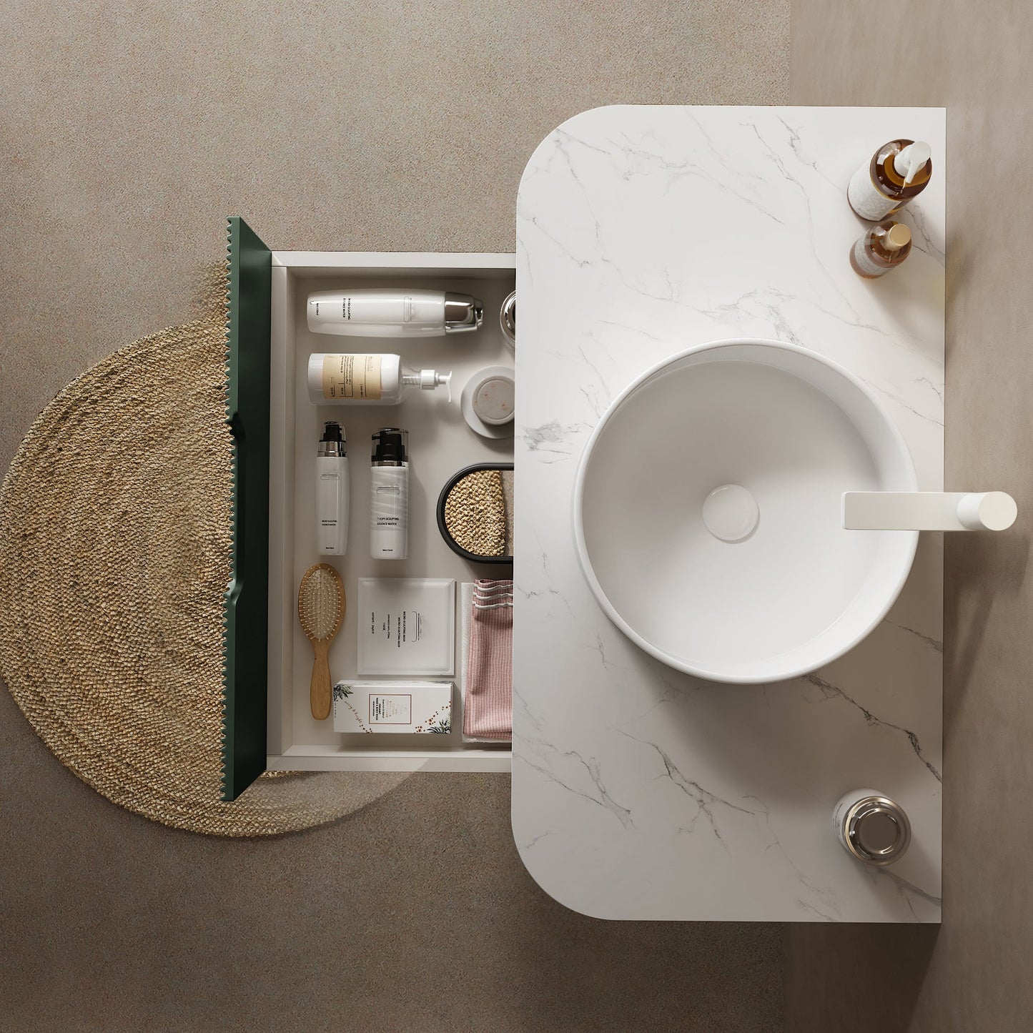 DINA 36" Bathroom Vanity and Sink