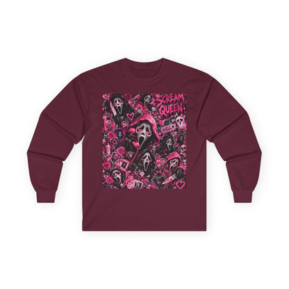 “Scream Queen” Long Sleeve Tee