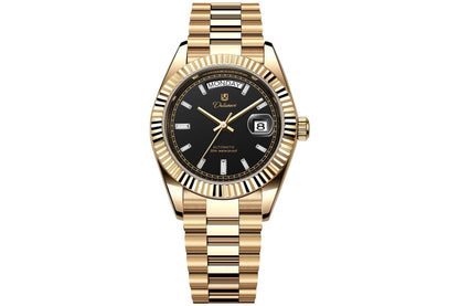 Dual-calendar Automatic Mechanical Mens Watch