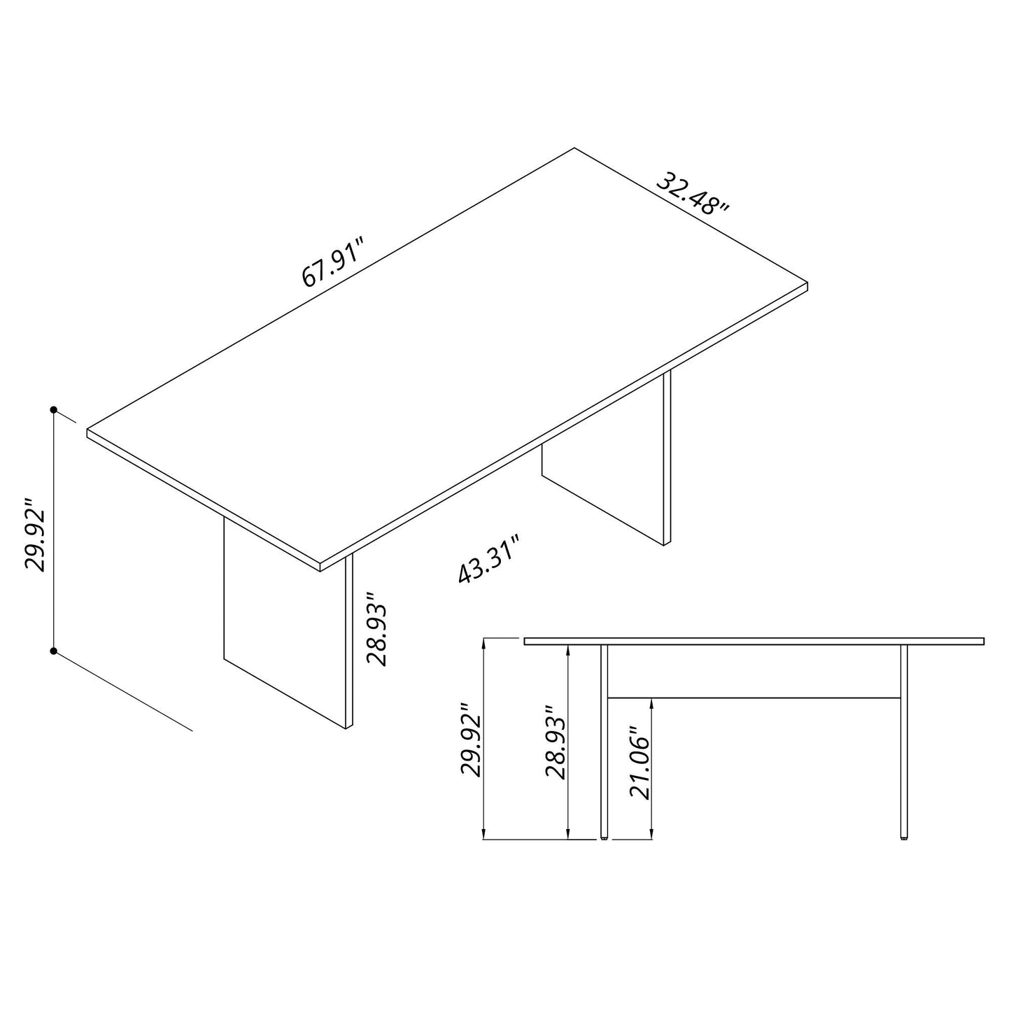 Nomad - Dining Table
