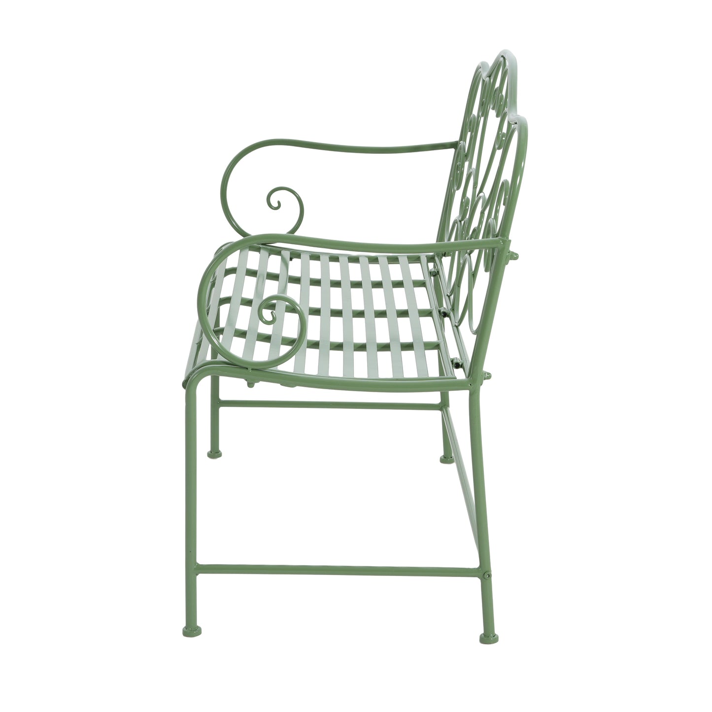Sunnydaze Outdoor Garden Bench - Green