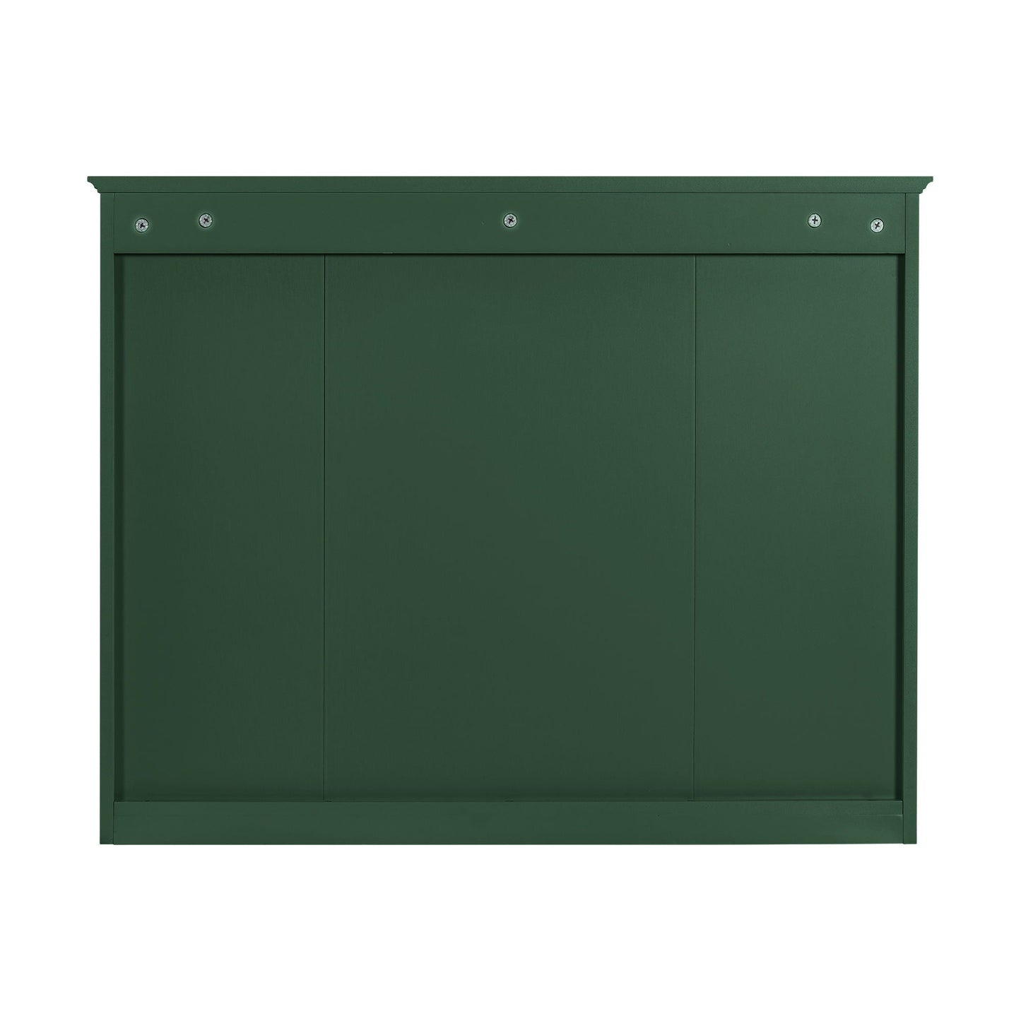 Wall Mounted Medicine Cabinet With Mirror, Storage Cabinet Featuring 6 Open Shelves And Adjustable Interior