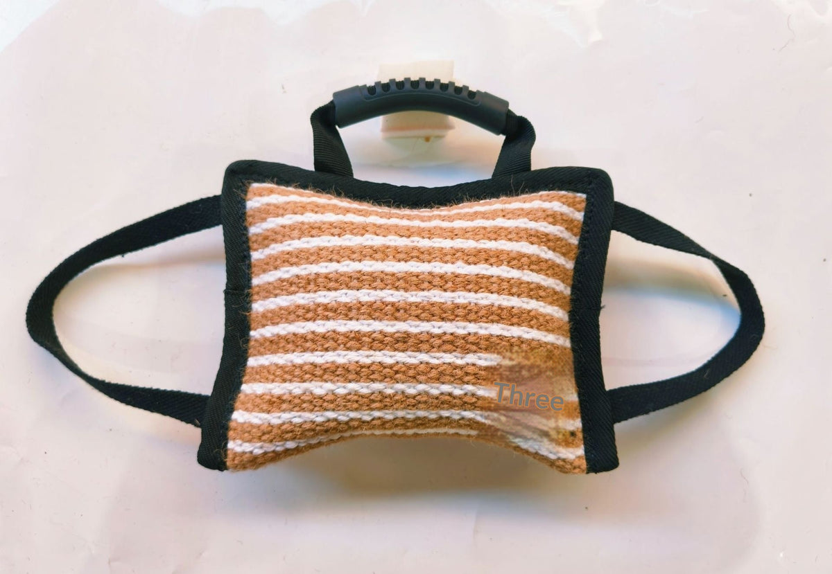 Jute Bite Cushion & Bite Roll For Dog Training