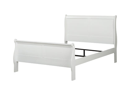 Louis Philippe Sleigh Style Bed