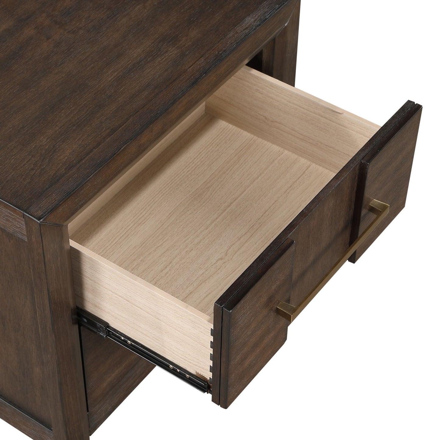 Kenzo - 2 Drawer Nightstand - Walnut