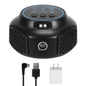 360¡ Ultrasonic Mice Repellent Indoor Rodent Repeller Rat Squirrel Rodent Chaser with 3 Modes 2 Strobe Lights for Kitchen Warehouse