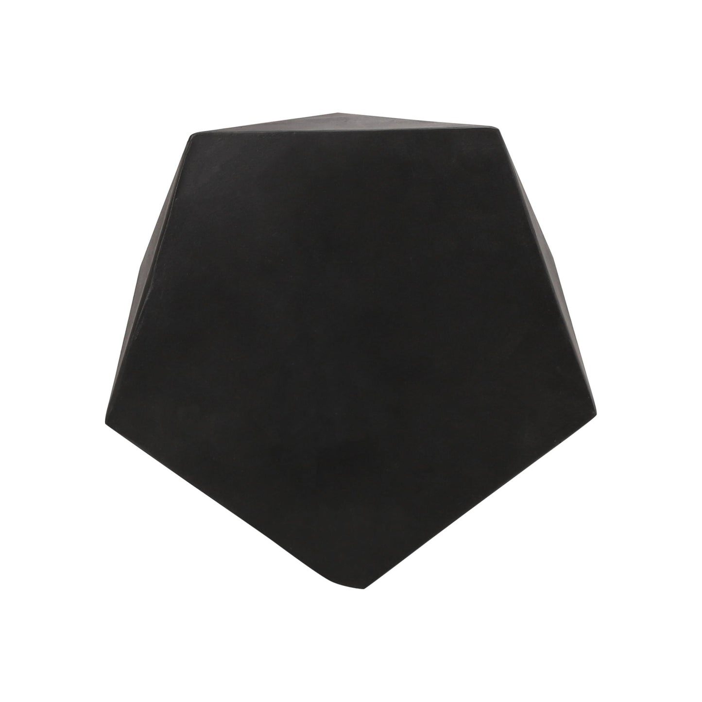 Side Table With Geometric Design