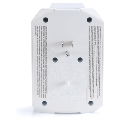 Emerson 6-Outlet + USB Wall Charger with Surge Protection and LED Lighting