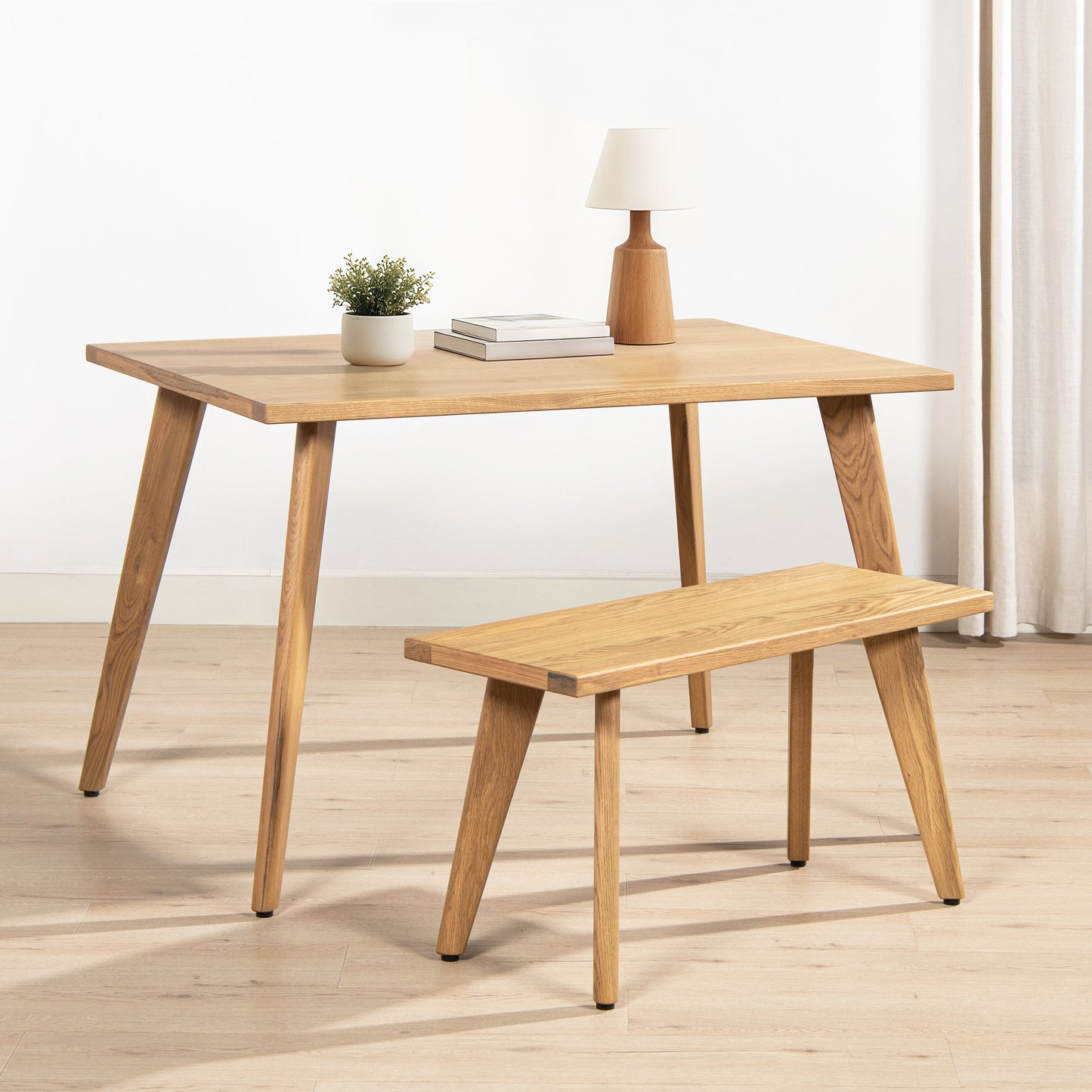 Capri 47-78.5" Solid Dining Table