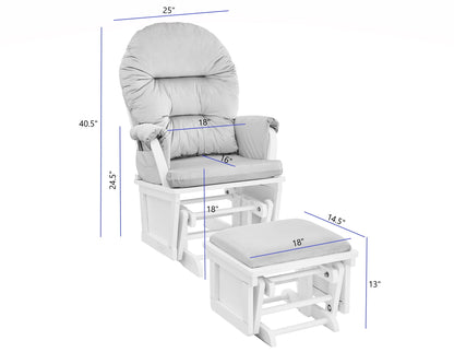 Madison - Glider & Ottoman - Base