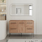 48" Freestanding Bathroom Vanity With Soft-Close Cabinet Door and 4 Drawers