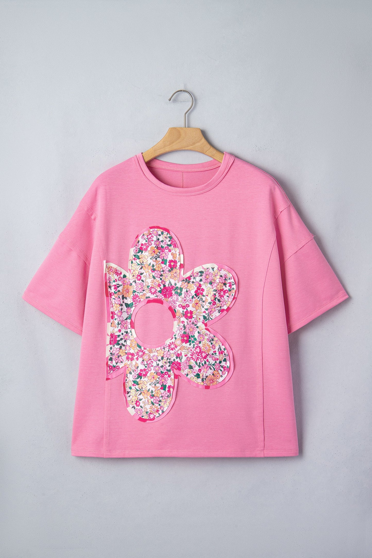 Adriana Big Flower Oversize Tee