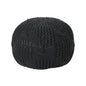 Bordeaux - Knitted Round Pouf