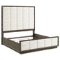 Durango 80-inch Eastern King Panel Bed Taupe Oak