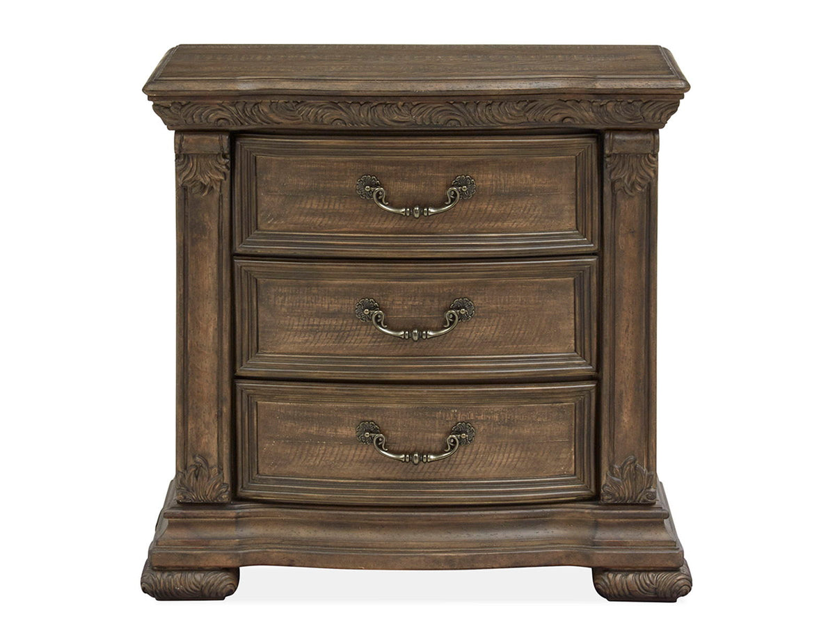 Durango - Drawer Nightstand - Willadeene Brown