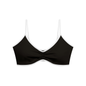 Loki & Ivy Color Block Ruched V-Neck Sports Bra