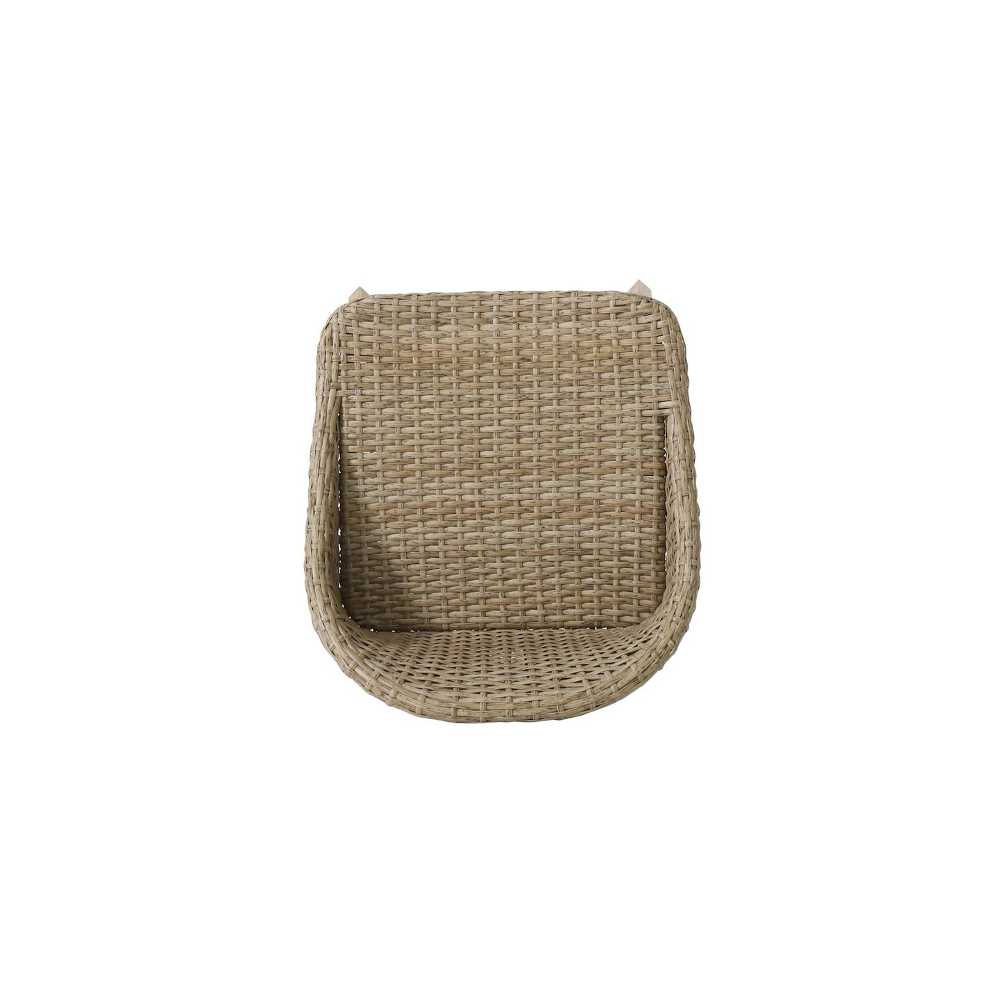 Beeson Outdoor Wicker and Acacia Wood Barstools Set, Water Resistant - Brown