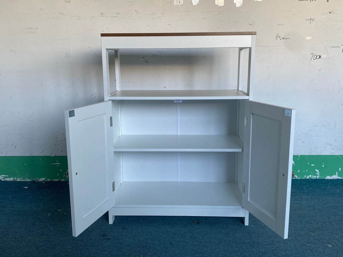 Modern Storage Cabinet with Double Doors