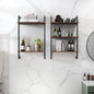 3 Tier and 2 Tier Bathroom Shelves Metal, Wood Hanging Storage Bookshelf