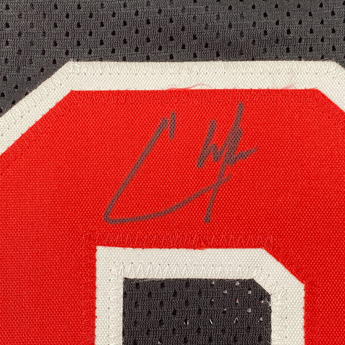 Framed Autographed/Signed Chase Edmonds 35x39 Arizona Color Rush Football Jersey JSA COA