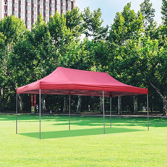 Ainfox 10FT X 20FT Heavy Duty Party Tent For Outdoors Pop up Canopy Tent