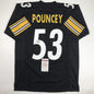 Autographed/Signed Maurkice Pouncey Pittsburgh Black Football Jersey JSA COA